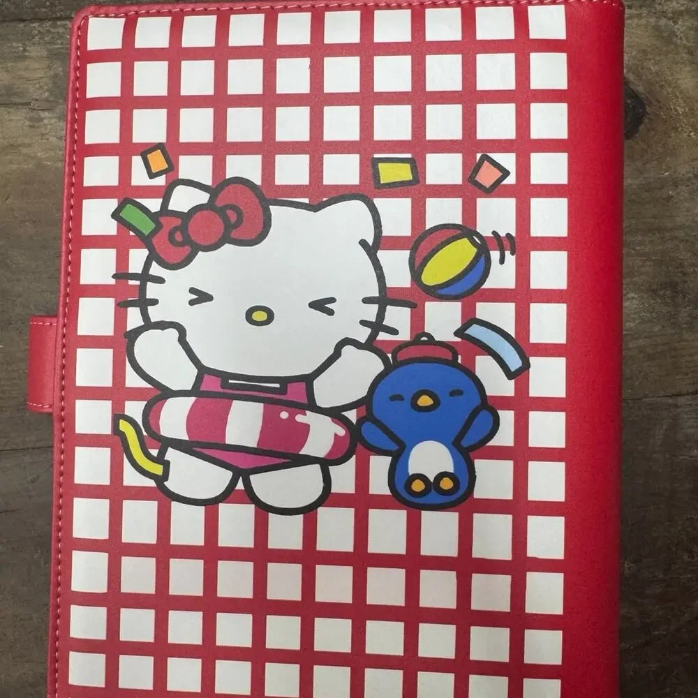 Hello Kitty A5 Binder with matching printed paper